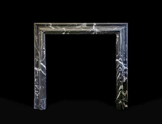 Reduced Bolection - Nero Marquina 